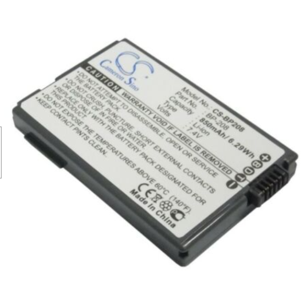 Replacement Battery for Canon BP-208