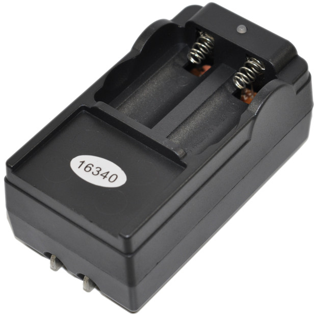 New 16340 battery charger