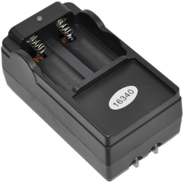New 16340 battery charger