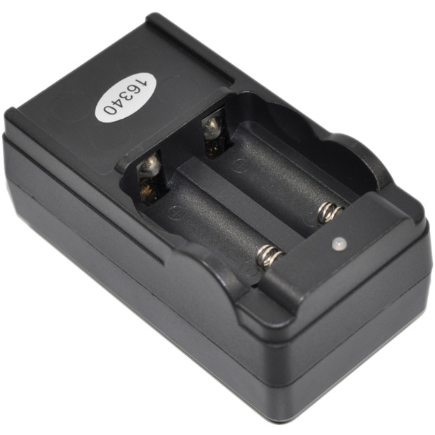 New 16340 battery charger