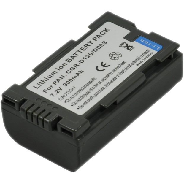 Battery For Panasonic CGR-D08 D08S D08R D28S - 0.9A (Please note Spec. of original item )