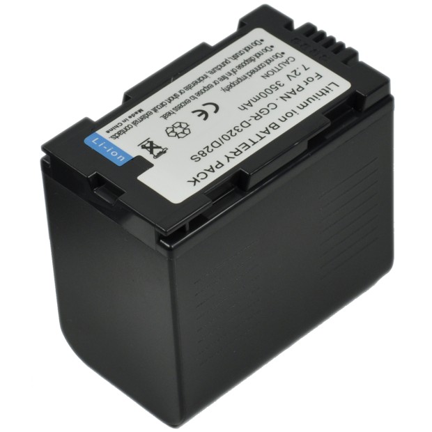 Battery For Panasonic CGR-D32 D08S D08R D28S - 3.5A (Please note Spec. of original item )