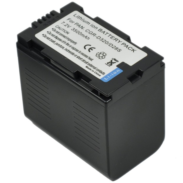 Battery For Panasonic CGR-D32 D08S D08R D28S - 3.5A (Please note Spec. of original item )