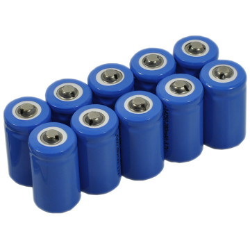 10x 14250 Battery Top Button Rechargeable UK