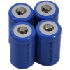 4x 14250 Battery Top Button Rechargeable UK